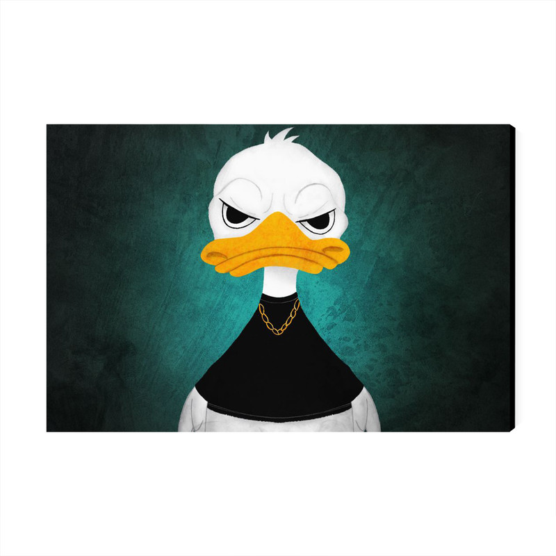 تابلو شاسی عرش مدل فانتزی اردک Duck کد As1677