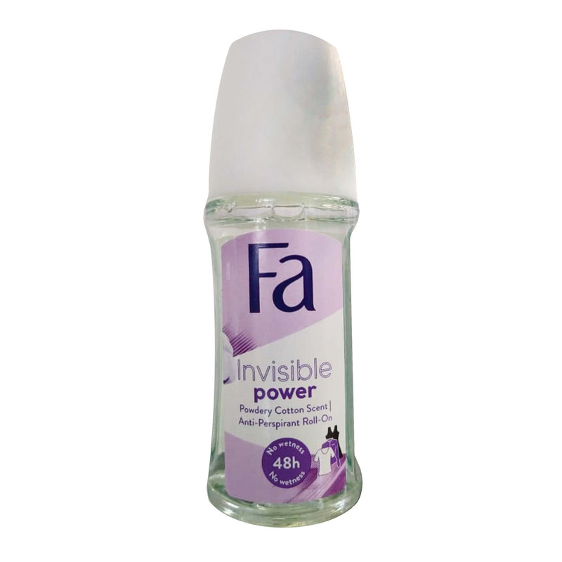 رول ضد تعریق زنانه فا مدل INVISIBLE POWER VIOLET حجم 50 میلی لیتر رول ضد تعریق زنانه فا مدل INVISIBLE POWER VIOLET حجم 50 میلی لیتر
