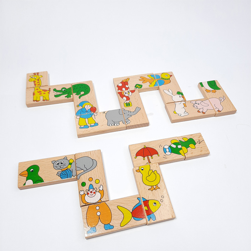 بازی فکری مدل دومینو حیوانات