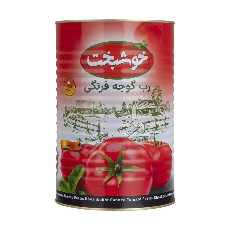 رب گوجه فرنگی خوشبخت - 4.5 کیلوگرم