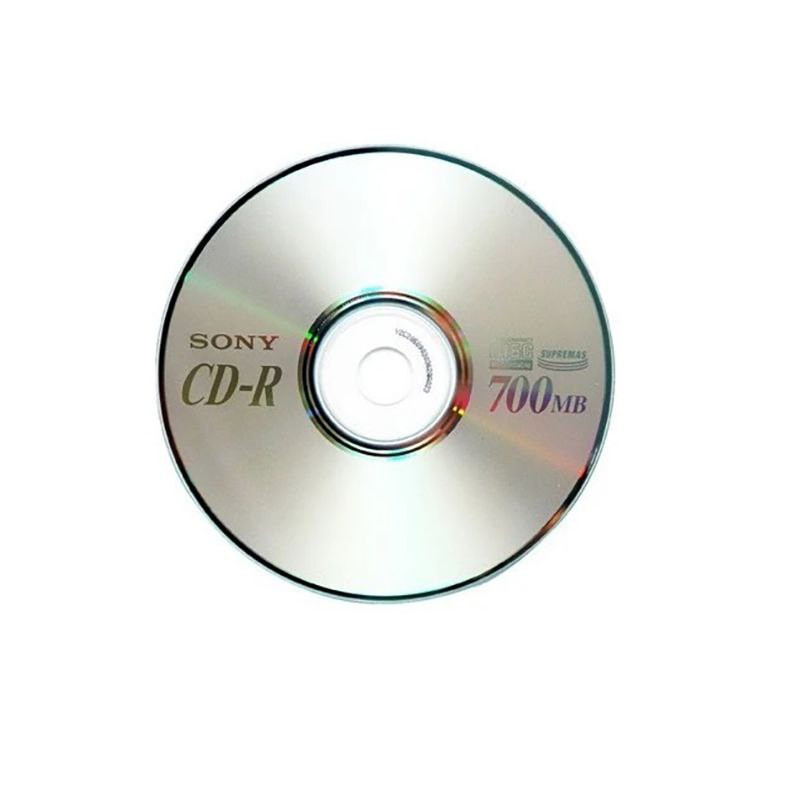 سی دی خام سونی مدل CD-R کد MA001 بسته 10 عددی