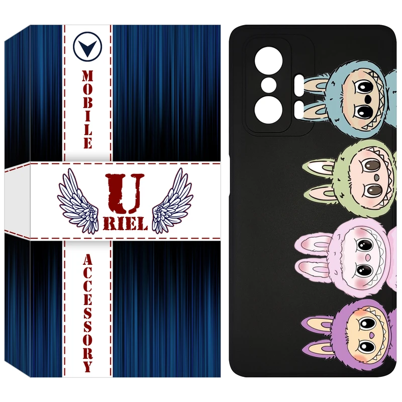 کاور یوریل مدل KSH کد 101 طرح عروسک لبوبو مناسب برای گوشی موبایل شیائومی 11T / 11T Pro