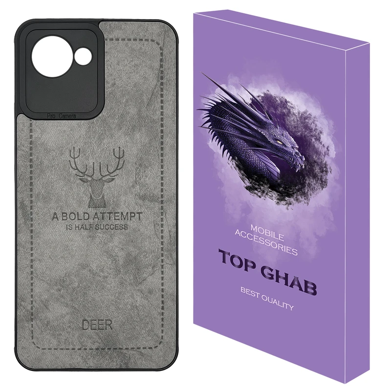 کاور تاپ قاب مدل گوزنی مناسب برای گوشی موبایل ریلمی C30 / C30s