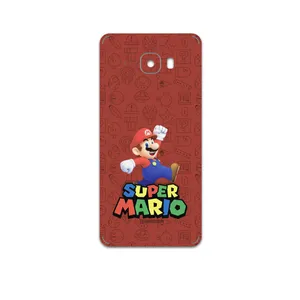 MAHOOT Super-Mario-Game Cover Sticker for Samsung Galaxy C7