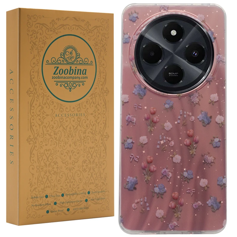 کاور زوبینا مدل Cena مناسب برای گوشی موبایل شیائومی Redmi 14C / Poco C75 / Redmi A4