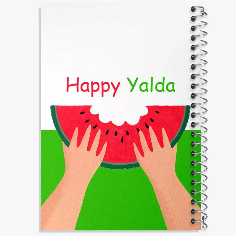 دفتر لیست خرید 50 برگ خندالو طرح شب یلدا کد 20404