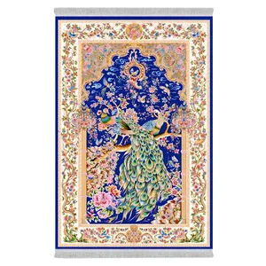 فرش پارچه‌ای دفه مدل فرشینه طرح فانتزی کد 8055
