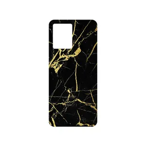 MAHOOT Graphite_Gold_Marble Cover Sticker for Oppo Reno 8 4G