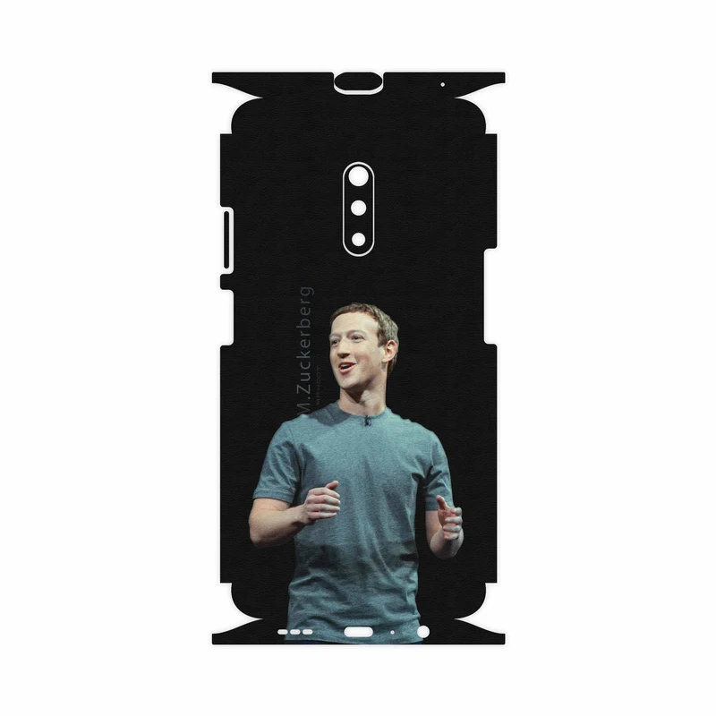 برچسب پوششی ماهوت مدل Mark Zuckerberg-FullSkin مناسب برای گوشی موبایل اپو Realme X