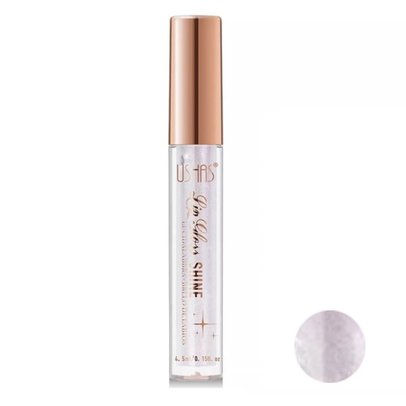 برق لب مایع یوشاس مدل کریستال شاین شماره 13