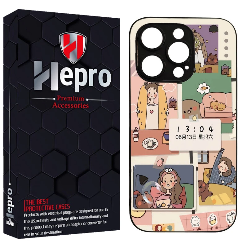 کاور هپرو طرح فانتزی مدل TPU مناسب برای گوشی موبایل اپل IPHONE 16 PRO