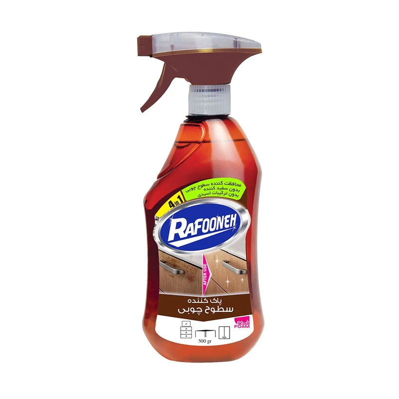 اسپری پاک کننده سطوح چوبی رافونه کد 200056 حجم 500 میلی لیتر