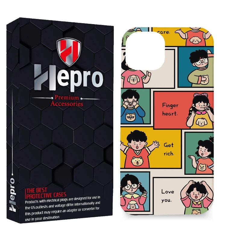 کاور هپرو مدل MC مناسب برای گوشی موبایل اپل IPHONE 13 PRO