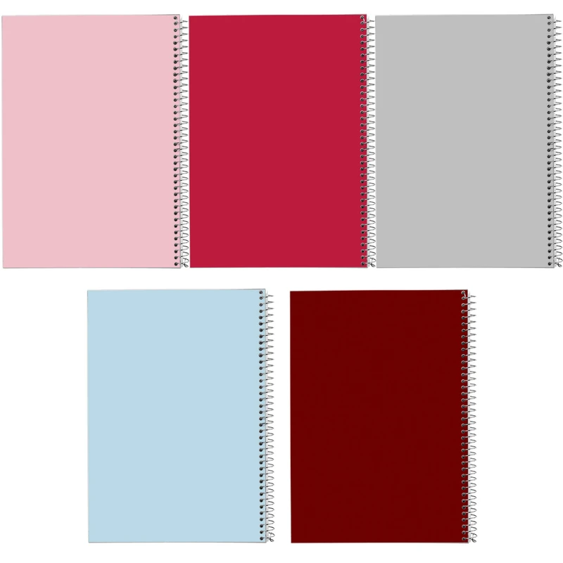 دفتر مشق 50 برگ مدوپد طرح ساده کد BD10110 مجموعه 5 عددی