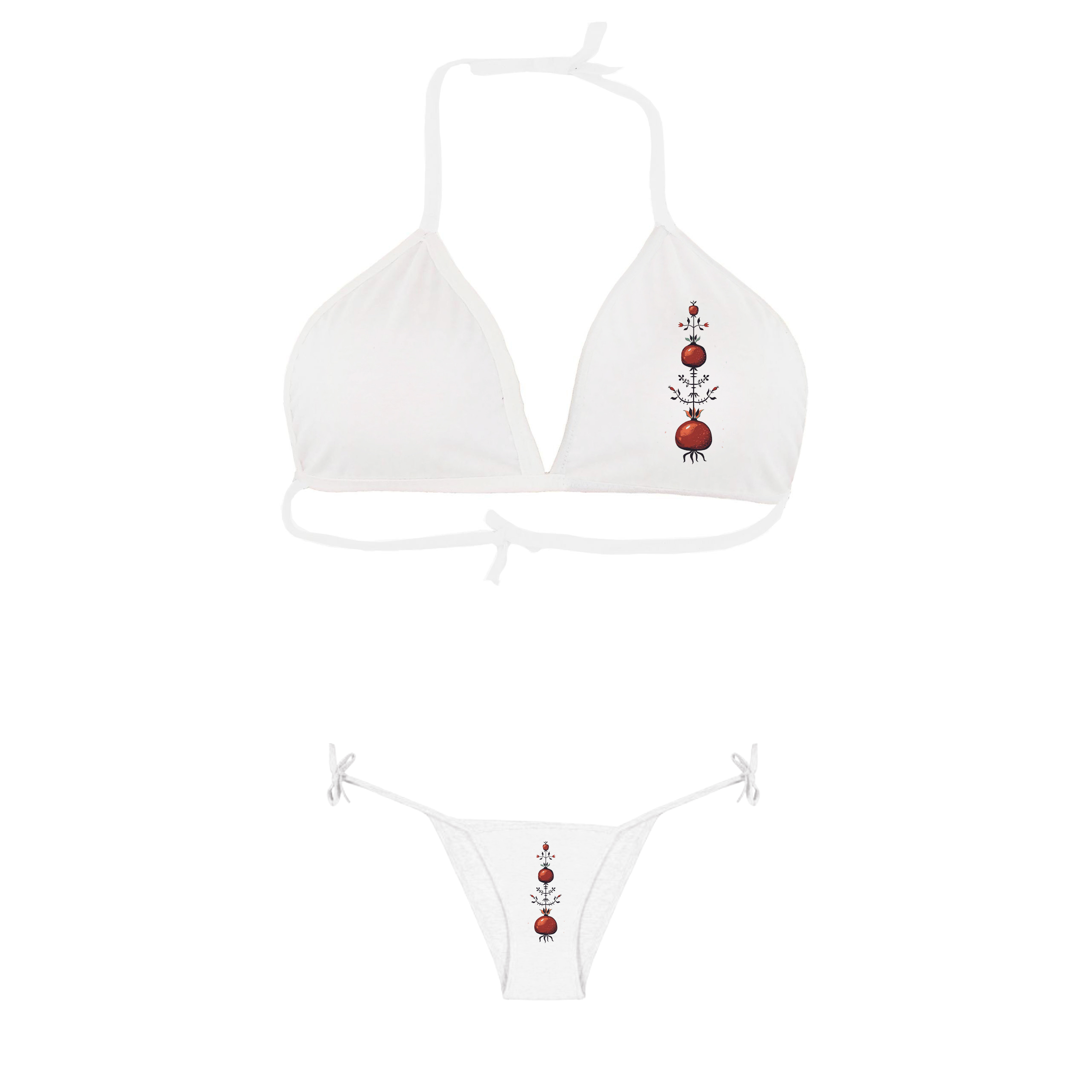 ست شورت و سوتین زنانه مدل انار کد 8 EEE