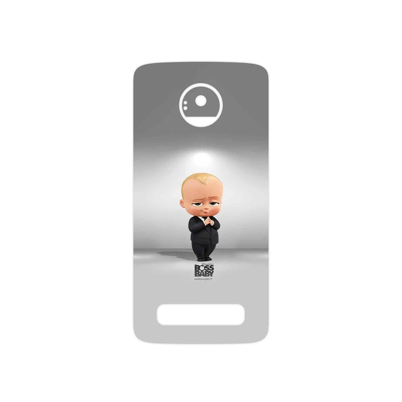 برچسب پوششی ماهوت مدل The Boss Baby مناسب برای گوشی موبایل موتورولا Moto Z Play