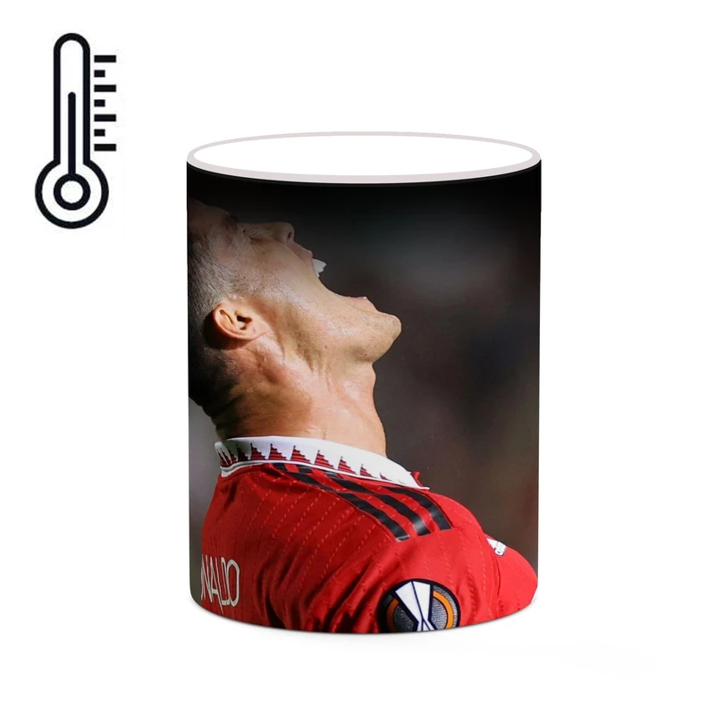 ماگ حرارتی کاکتی طرح Ronaldo رونالدو مدل mgh42972