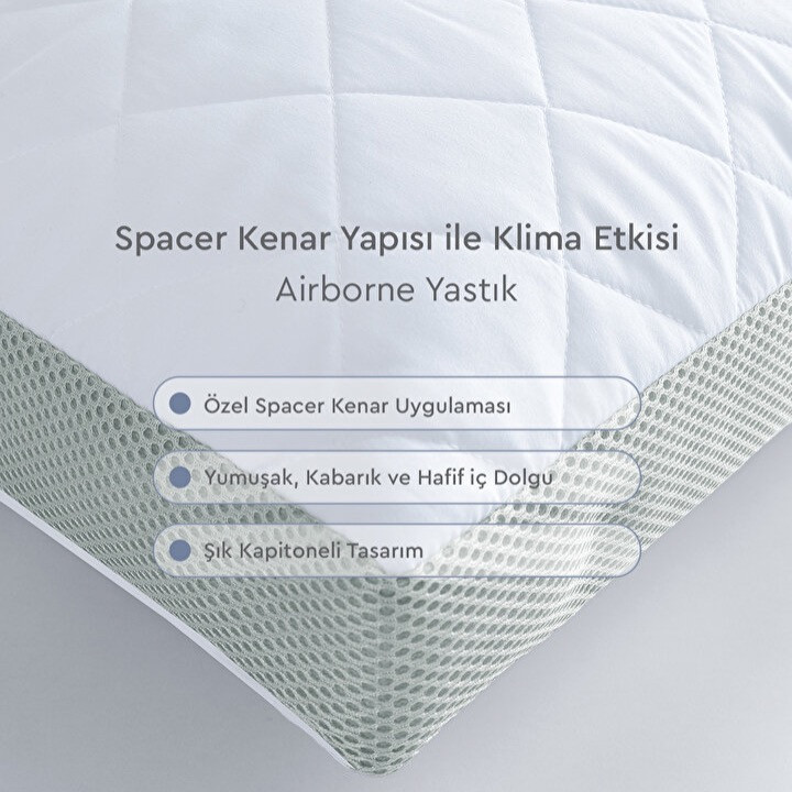 بالش یاتاش مدل  Airborne سایز 50x70 سانتی متر بسته 2 عددی