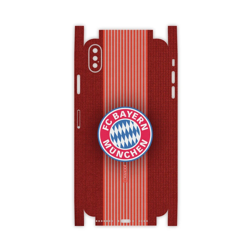 برچسب پوششی ماهوت مدل Bayern-Munchen-FC-FullSkin مناسب برای گوشی موبایل اپل iPhone Xs Max