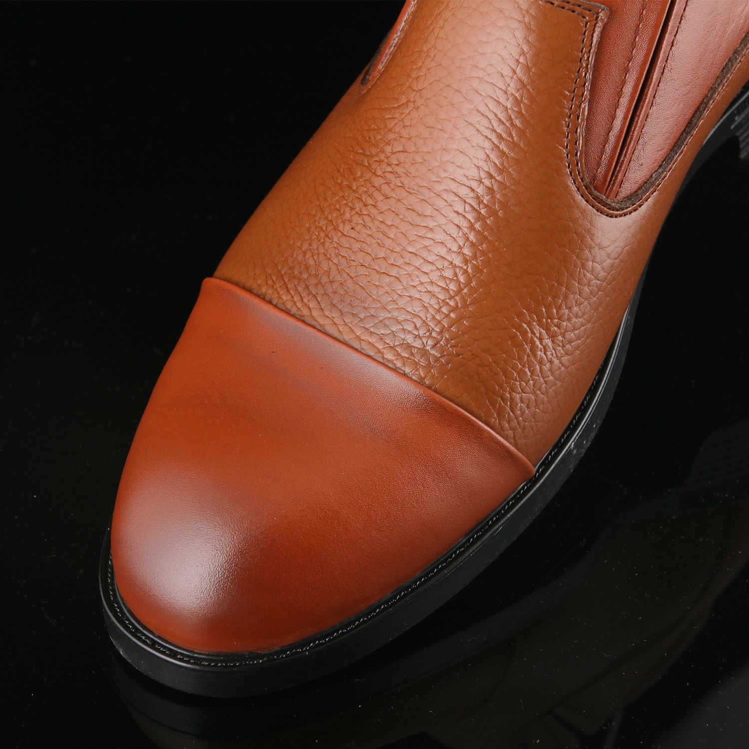 کفش مردانه چرم یلسان مدل برسام کد ASL-BRS-525-GSGF -  - 3