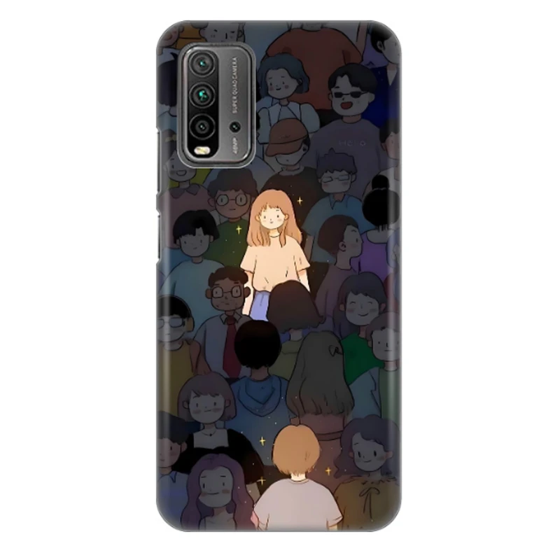 کاور طرح ست دختر کد DIMO-061 مناسب برای گوشی موبایل شیائومی  redmi 9T / note 9 4g / 9 power
