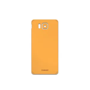 MAHOOT Matte-Orange Cover Sticker for Samsung Galaxy Alpha