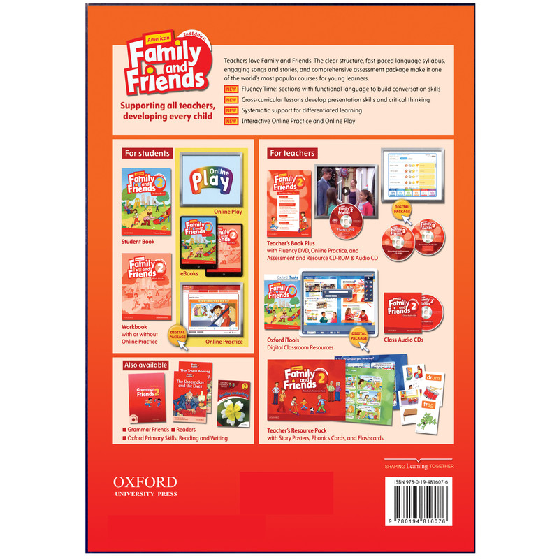 کتاب American Family and Friends 2nd 2 اثر Naomi Simmons انتشارات هدف نوین