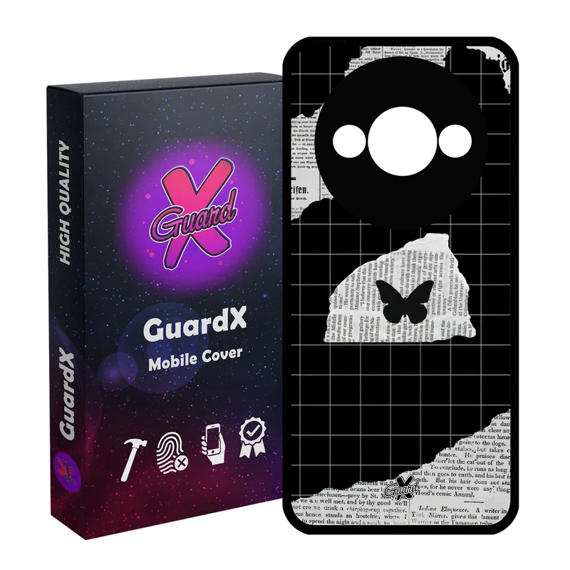 کاور گارد ایکس طرح پروانه مناسب برای گوشی موبایل شیائومی Redmi A3 4G/ A3X 4G/ Poco C61