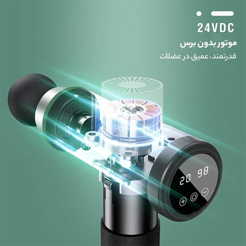 ماساژور سایکل تیری مدل تفنگی کد MG03-T -  - 16