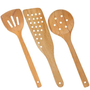 سرویس کفگیر چوبی 3 پارچه مدل CHS3