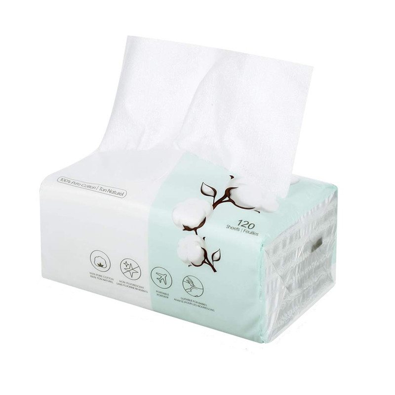 پد دستمال مینیسو مدل Facial Cleansing مجموعه 120 عددی