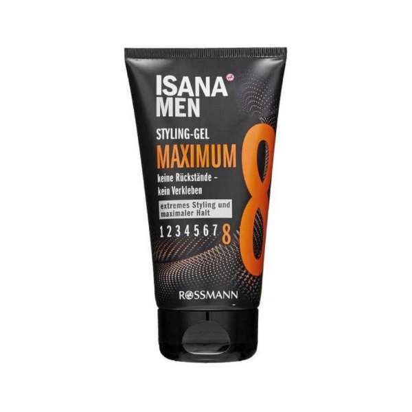 ژل حالت دهنده مو ایسانا مدل MAXIMUM 8 حجم 150 میلی لیتر ژل حالت دهنده مو ایسانا مدل MAXIMUM 8 حجم 150 میلی لیتر
