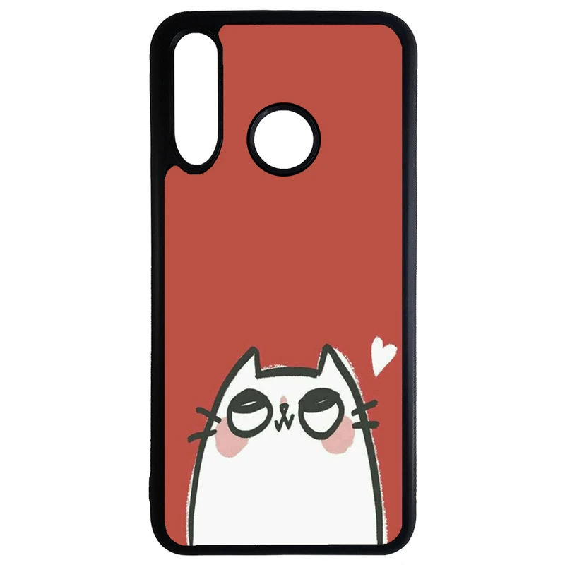 کاور گالری وبفر طرح گربه مناسب برای گوشی موبایل هوآوی p40 lite e