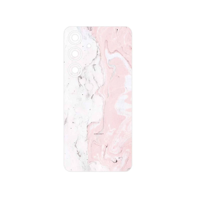 برچسب پوششی ماهوت مدل Blanco_Pink_Marble مناسب برای گوشی موبایل سامسونگ Galaxy S24