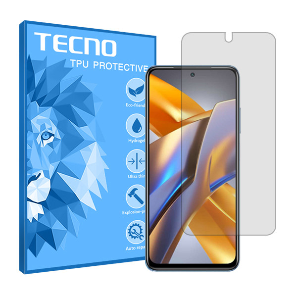 محافظ صفحه نمایش شفاف تکنو مدل Hygel مناسب برای گوشی موبایل شیائومی Poco M5s