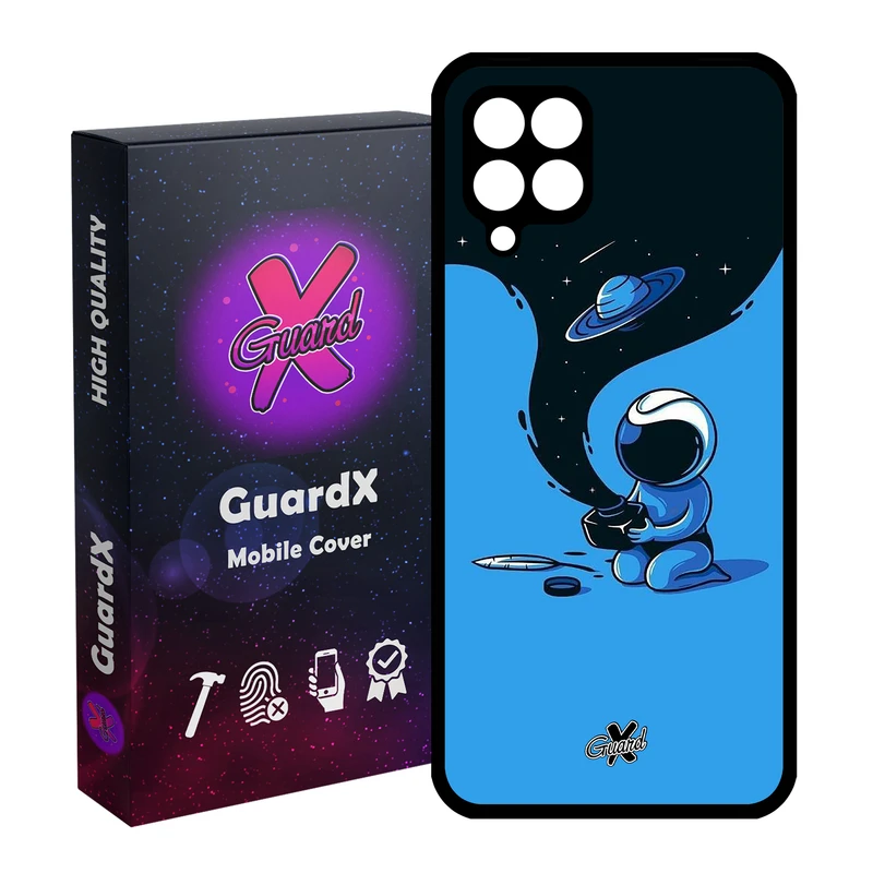 کاور گارد ایکس طرح Galaxy مدل Glass10052 مناسب برای گوشی موبایل سامسونگ Galaxy A12