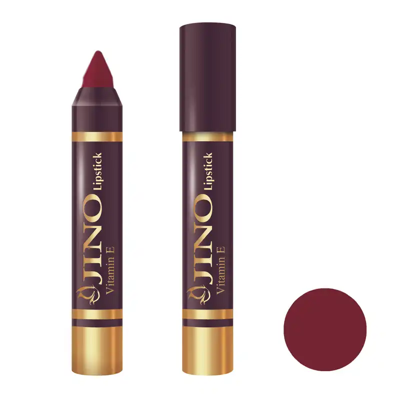 رژ لب مدادی ژینو مدل JIS2 مجموعه 6 عددی