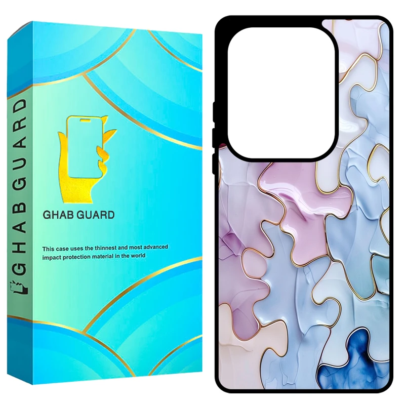 کاور قاب گارد طرح پازل مدل GCHPN13P مناسب برای گوشی موبایل شیائومی Redmi Note 13 Pro 4G / Poco M6 Pro 4G