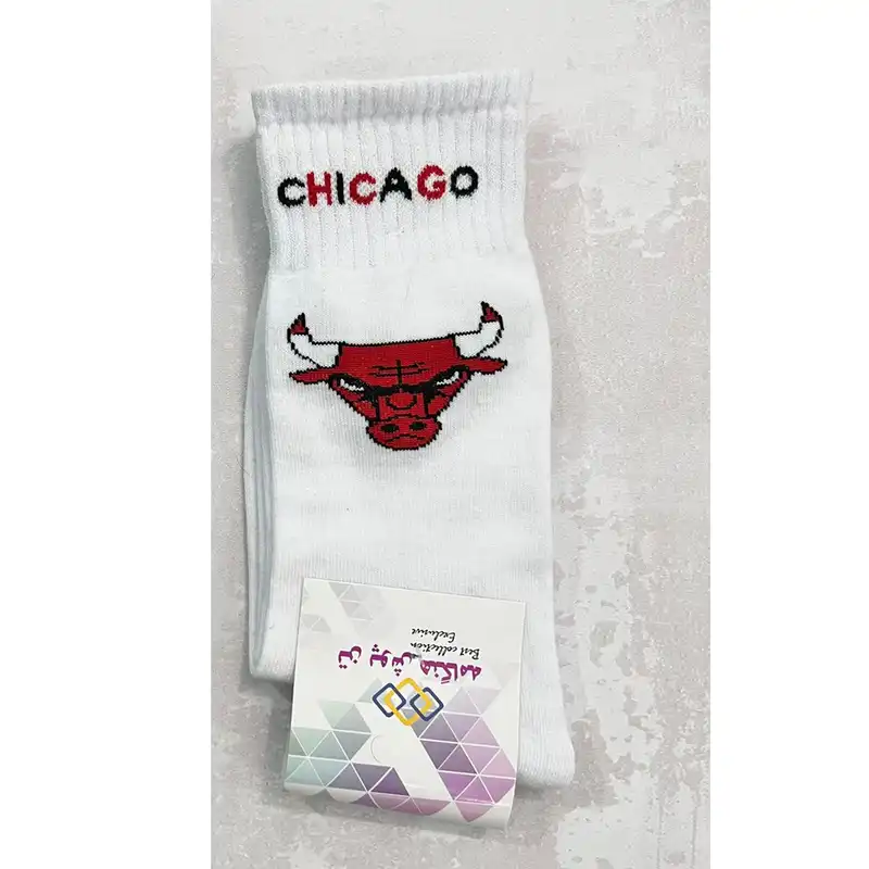 جوراب ورزشی ساق بلند مردانه تن پوش هنگامه مدل شیکاگو مجموعه 2 عددی