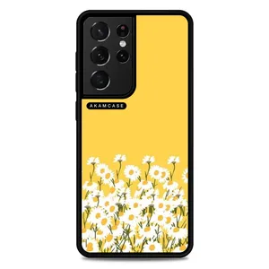 AKAM AMCWSGS21U-FLOWERS20 Cover For Samsung Galaxy S21 Ultra