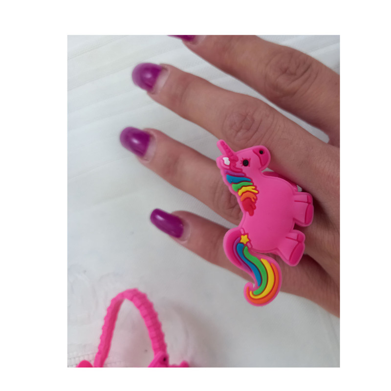 نیم ست دخترانه مدل اسب تک شاخ کد RING-PONI-1475 نیم ست دخترانه مدل اسب تک شاخ کد RING-PONI-1475