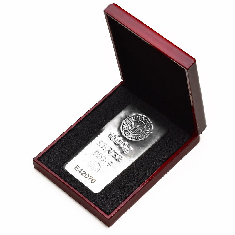 شمش نقره ندیر مدل SI-BAR-1000