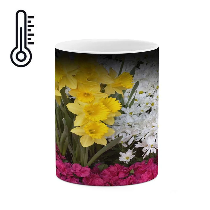 ماگ حرارتی کاکتی مدل گل کد mgh12036