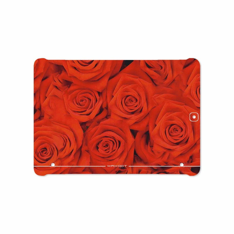 برچسب پوششی ماهوت مدل Red-Flower مناسب برای تبلت سامسونگ Galaxy Tab S2 9.7 2016 T813N