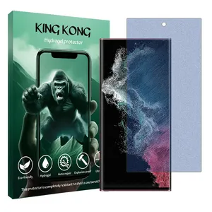 King Kong Tough model Matte anti-blue screen protector suitable for Samsung Galaxy S22 Ultra 5G mobile phone