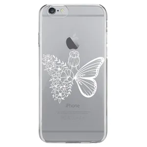 Megafone Butterfly Girl C53-W Cover For Apple iPhone 6 / 6s