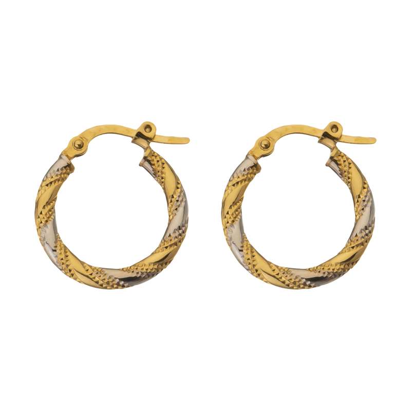 گوشواره طلا 18 عیار زنانه مایا ماهک مدل ME1046