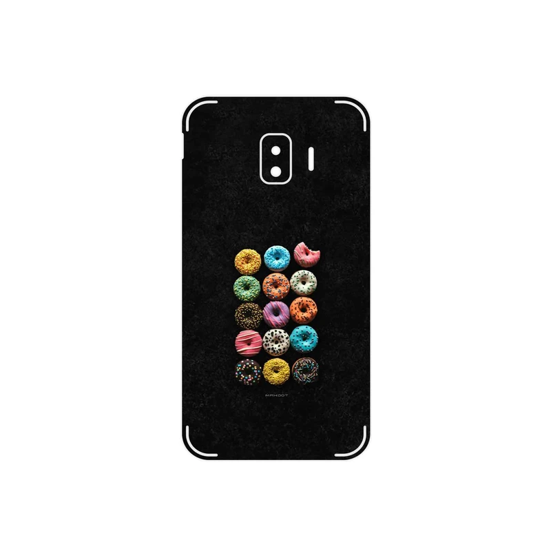 برچسب پوششی ماهوت مدل Doughnut مناسب برای گوشی موبایل سامسونگ Galaxy J2 Core