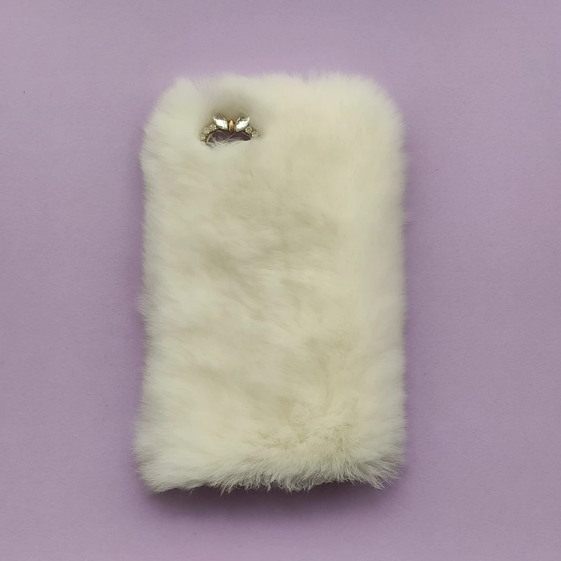 کاور قاب گارد مدل خزدار دخترانه مناسب برای گوشی موبایل اپل iPhone 6 / 6s