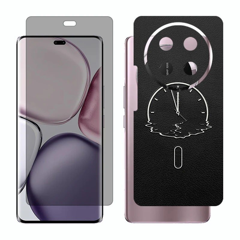محافظ صفحه نمایش حریم شخصی گلس مدل Together مناسب برای گوشی موبایل آنر X9c به همراه برچسب پوششی